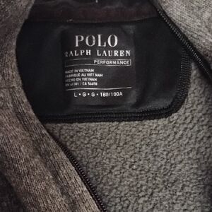 Polo by Ralph Lauren Gray Zip-Up Jacket